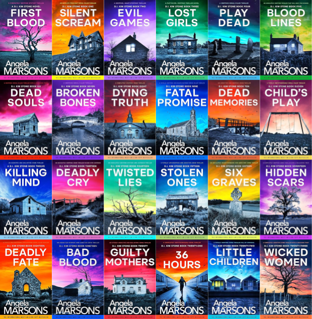 D.I. Kim Stone Series & more by Angela Marsons ~ 24 MP3 AUDIOBOOK COLLECTION