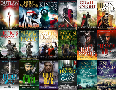 Outlaw Chronicles Series & more by Angus Donald ~ 18 MP3 AUDIOBOOK COLLECTION