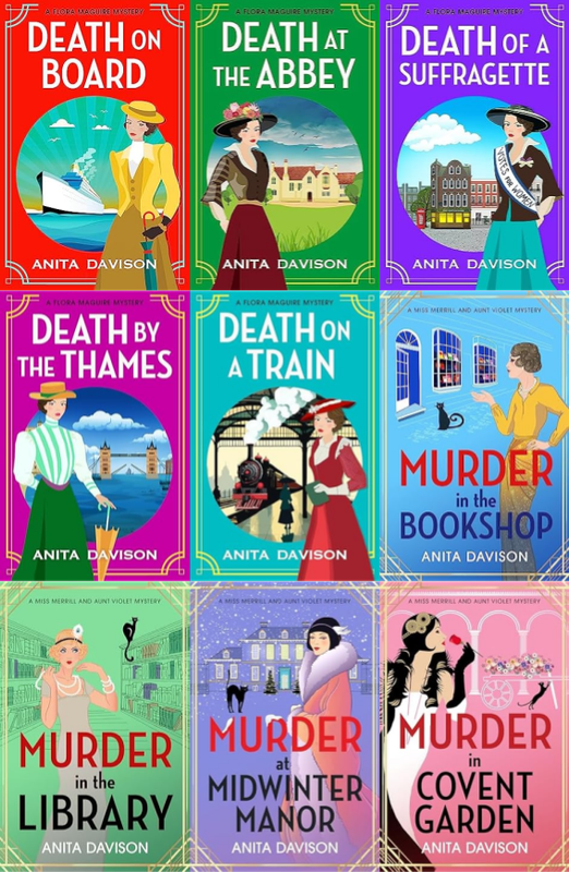 Flora Maguire Series & more by Anita Davison ~ 9 MP3 AUDIOBOOK COLLECTION