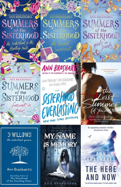 Sisterhood Series & more by Ann Brashares ~ 9 MP3 AUDIOBOOK COLLECTION
