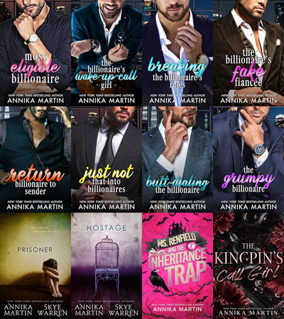 Billionaires of Manhattan Series & more by Annika Martin ~ 12 MP3 AUDIOBOOK COLLECTION
