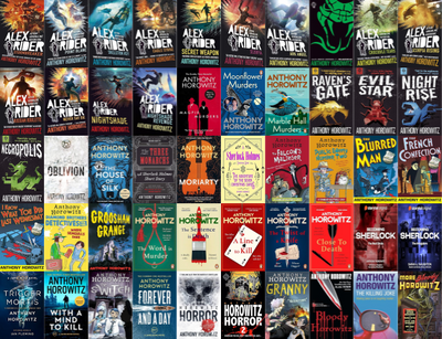 Alex Rider Series & more by Anthony Horowitz ~ 54 MP3 AUDIOBOOK COLLECTION