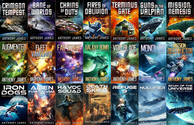 Survival Wars Series & more by Anthony James ~ 21 MP3 AUDIOBOOK COLLECTION
