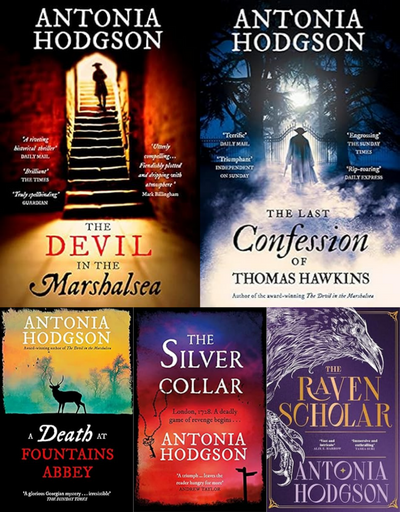 Tom Hawkins Series & more by Antonia Hodgson ~ 5 MP3 AUDIOBOOK COLLECTION