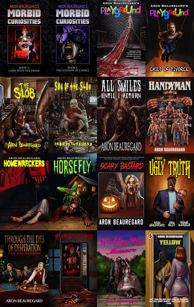 Morbid Curiosities Series & more by Aron Beauregard ~ 16 MP3 AUDIOBOOK COLLECTION