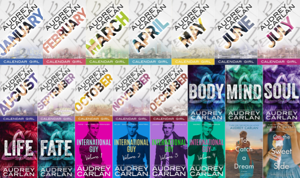 Calendar Girl Series & more by Audrey Carlan ~ 23 MP3 AUDIOBOOK COLLECTION