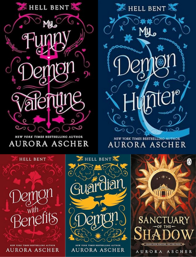 Hell Bent Series & more by Aurora Ascher ~ 5 MP3 AUDIOBOOK COLLECTION