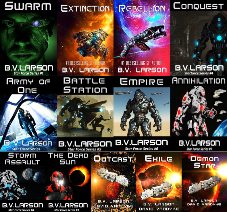 Star Force Series by B V Larson ~ 13 MP3 AUDIOBOOK COLLECTION