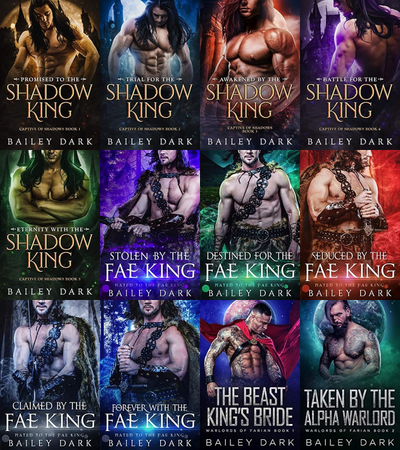 Captive of Shadows Series & more by Bailey Dark ~ 12 MP3 AUDIOBOOK COLLECTION