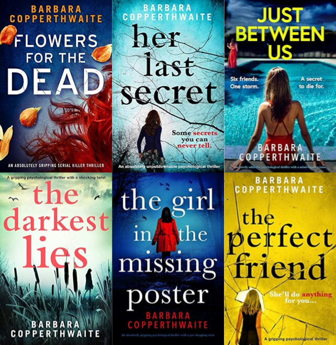 Barbara Copperthwaite ~ 6 MP3 AUDIOBOOK COLLECTION