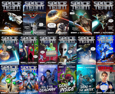 Space Team Series & more by Barry J. Hutchison ~ 17 MP3 AUDIOBOOK COLLECTION