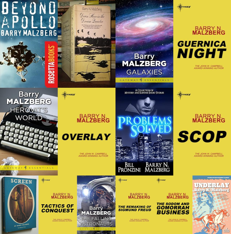 Barry N Malzberg ~ 14 MP3 AUDIOBOOK COLLECTION