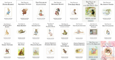 The World of Beatrix Potter: Peter Rabbit Series & more by Beatrix Potter ~ 23 MP3 AUDIOBOOK COLLECTION