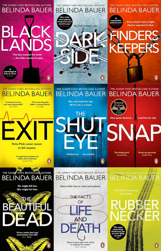 Exmoor Trilogy Series & more Belinda Bauer ~ 9 MP3 AUDIOBOOK COLLECTION