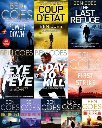 Dewey Andreas Series & more by Ben Coes ~ 11 MP3 AUDIOBOOK COLLECTION