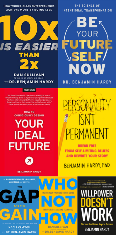 Benjamin Hardy ~ 7 MP3 AUDIOBOOK COLLECTION