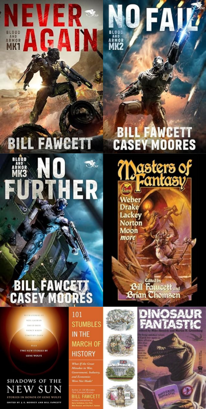 Blood and Armor Series & more by Bill Fawcett ~ 7 MP3 AUDIOBOOK COLLECTION