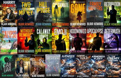Harry Starke Series & more by Blair Howard ~ 22 MP3 AUDIOBOOK COLLECTION