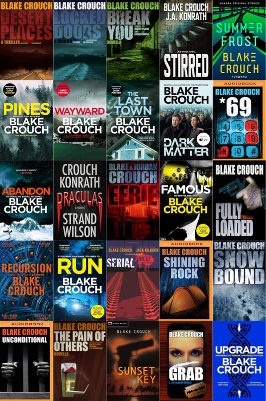 Andrew Z. Thomas Series & more by Blake Crouch ~ 25 MP3 AUDIOBOOK COLLECTION