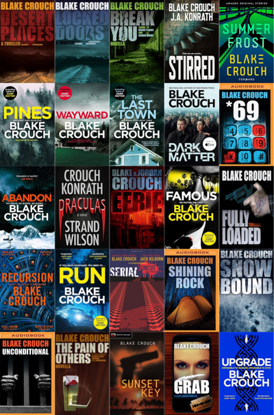 Andrew Z. Thomas Series & more by Blake Crouch ~ 25 MP3 AUDIOBOOK COLLECTION