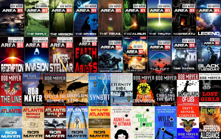 Area 51 Series & more by Bob Mayer ~ 38 MP3 AUDIOBOOK COLLECTION