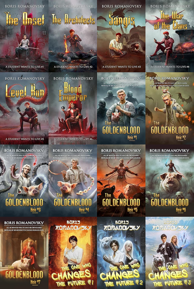 A Student Wants to Live Series & more by Boris Romanovsky ~ 16 MP3 AUDIOBOOK COLLECTION