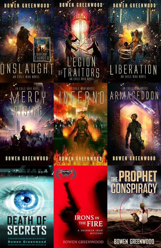 Exile War Series & more by Bowen Greenwood ~ 9 MP3 AUDIOBOOK COLLECTION