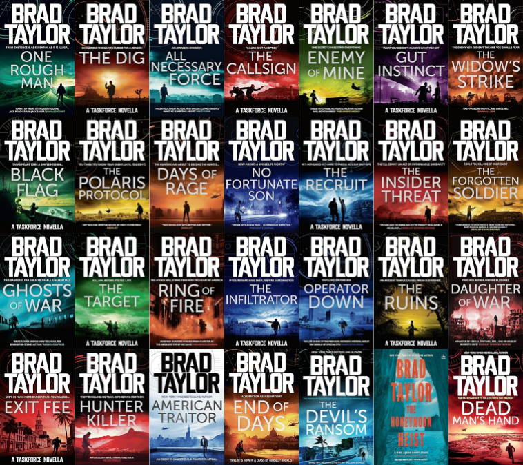 Pike Logan Series by Brad Taylor ~ 28 MP3 AUDIOBOOK COLLECTION