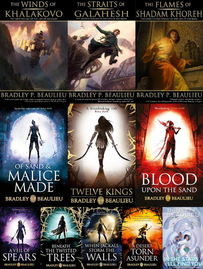 The Lays of Anuskaya Series & more by Bradley P. Beaulieu ~ 11 MP3 AUDIOBOOK COLLECTION