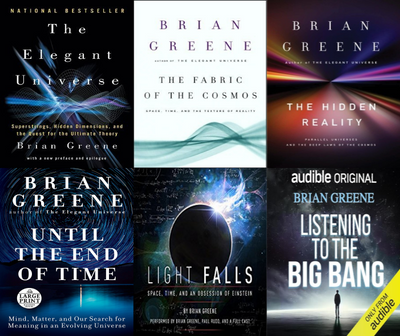 Brian Greene ~ 6 MP3 AUDIOBOOK COLLECTION