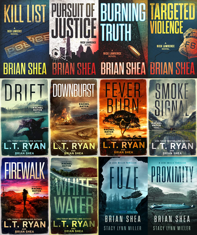 Nick Lawrence Series & more by Brian Shea ~ 12 MP3 AUDIOBOOK COLLECTION