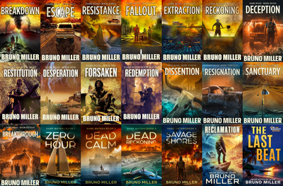 Dark Road Series & more by Bruno Miller ~ 21 MP3 AUDIOBOOK COLLECTION