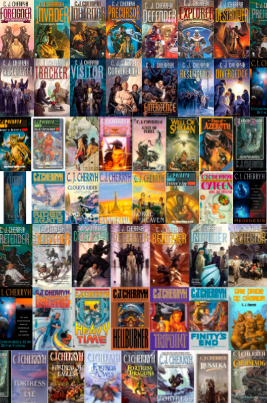 Foreigner Series & more by C.J. Cherryh ~ 59 MP3 AUDIOBOOK COLLECTION