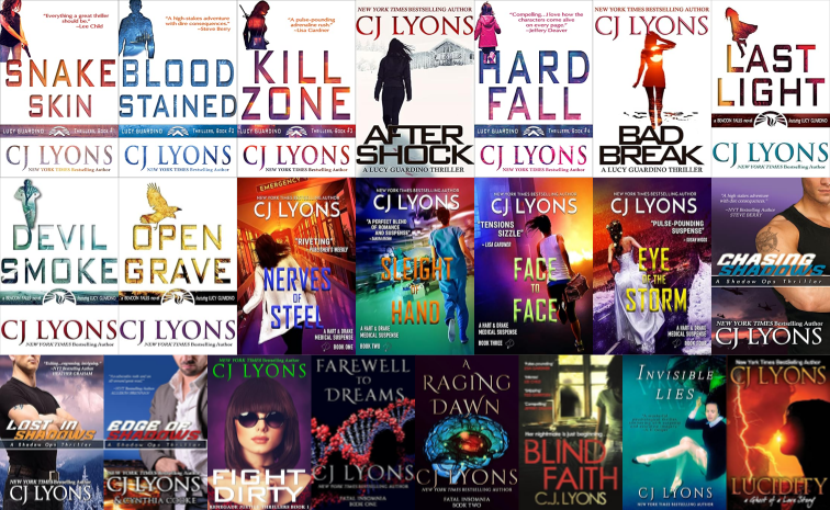 Lucy Guardino FBI Thriller Series & more by C.J. Lyons ~ 22 MP3 AUDIOBOOK COLLECTION