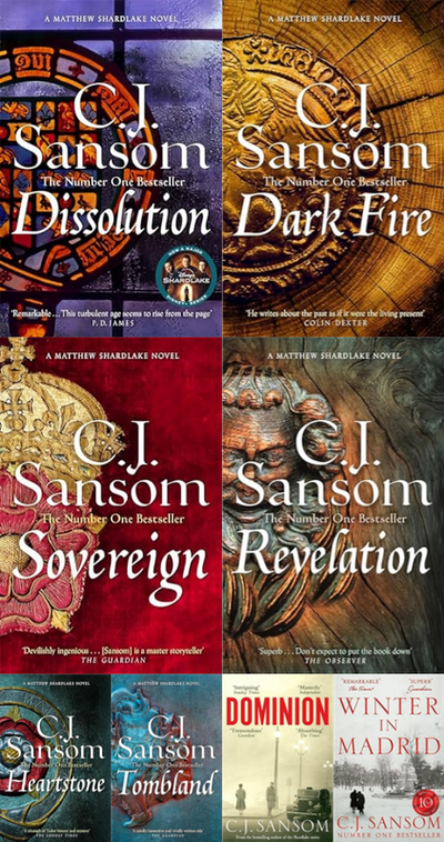 Matthew Shardlake Series & more by C.J. Sansom ~ 9 MP3 AUDIOBOOK COLLECTION
