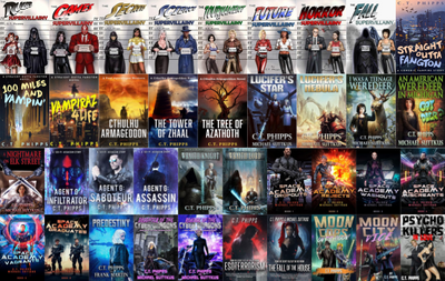 The Supervillainy Saga & more by C.T. Phipps ~ 39 MP3 AUDIOBOOK COLLECTION