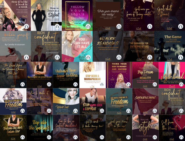 Camilla Kristiansen ~ 33 MP3 AUDIOBOOK COLLECTION