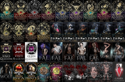 Zodiac Academy Series & more by Caroline Peckham ~ 41 MP3 AUDIOBOOK COLLECTION