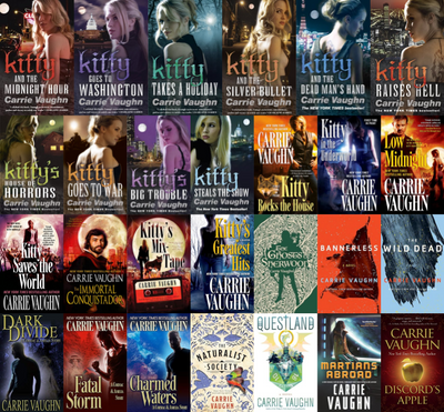 Kitty Norville Series & more by Carrie Vaughn ~ 28 MP3 AUDIOBOOK COLLECTION