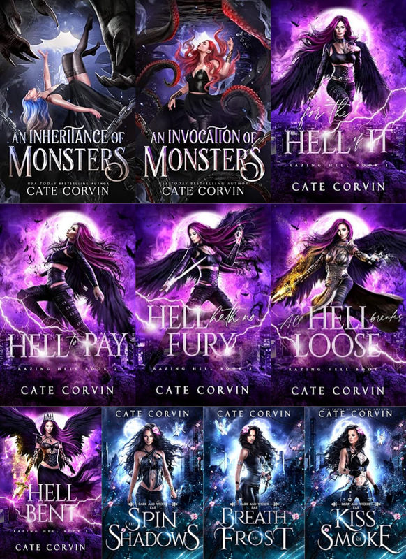 Void Series & more by Cate Corvin ~ 10 MP3 AUDIOBOOK COLLECTION