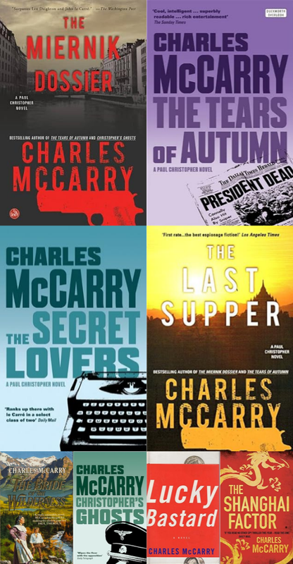 Paul Christopher Series & more by Charles McCarry ~ 8 MP3 AUDIOBOOK COLLECTION