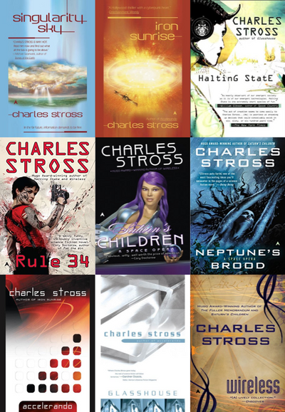 Eschaton Series & more by Charles Stross ~ 12 MP3 AUDIOBOOK COLLECTION