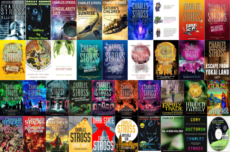 Accelerando Series & more by Charles Stross ~ 38 MP3 AUDIOBOOK COLLECTION