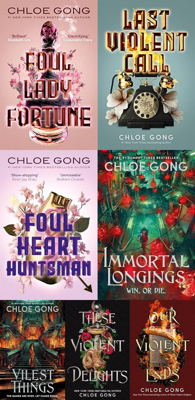 Foul Lady Fortune Series & more by Chloe Gong ~ 7 MP3 AUDIOBOOK COLLECTION