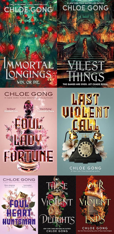 Flesh & False Gods Series & more by Chloe Gong ~ 7 E-BOOK COLLECTION