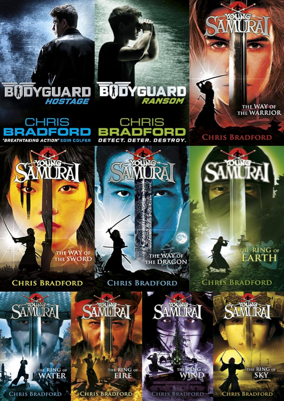 Bodyguard Series & more by Chris Bradford ~ 10 MP3 AUDIOBOOK COLLECTION