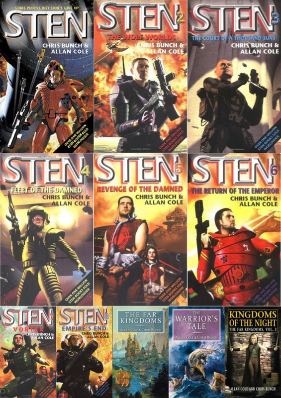 Sten Series & more by Chris Bunch ~ 11 MP3 AUDIOBOOK COLLECTION