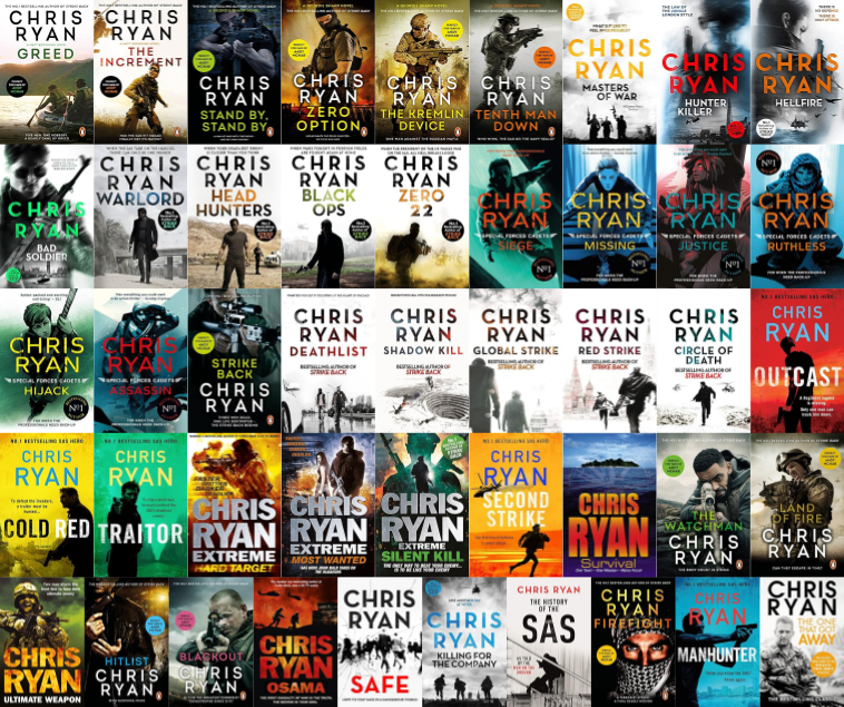 Matt Browning Series & more by Chris Ryan ~ 46 MP3 AUDIOBOOK COLLECTION