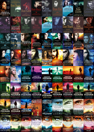 Dark Series & more by Christine Feehan ~ 72 MP3 AUDIOBOOK COLLECTION