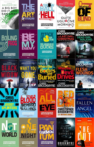 Angelique De Xavier Series & more by Christopher Brookmyre ~ 25 MP3 AUDIOBOOK COLLECTION